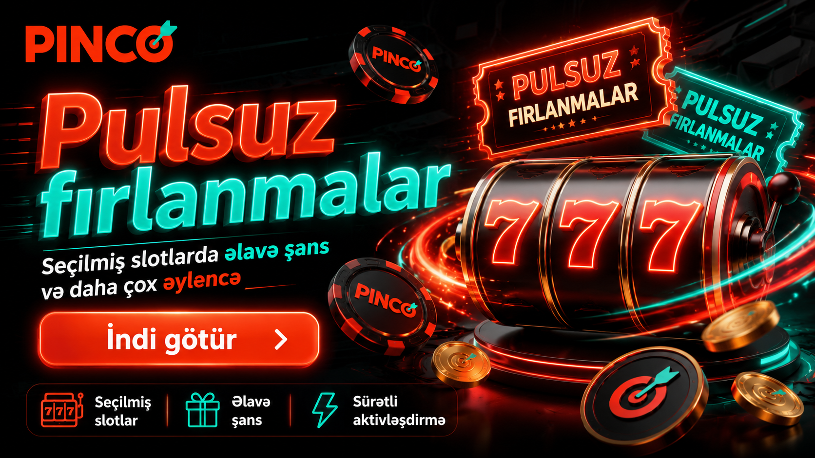 Pinco bonus kampaniyası